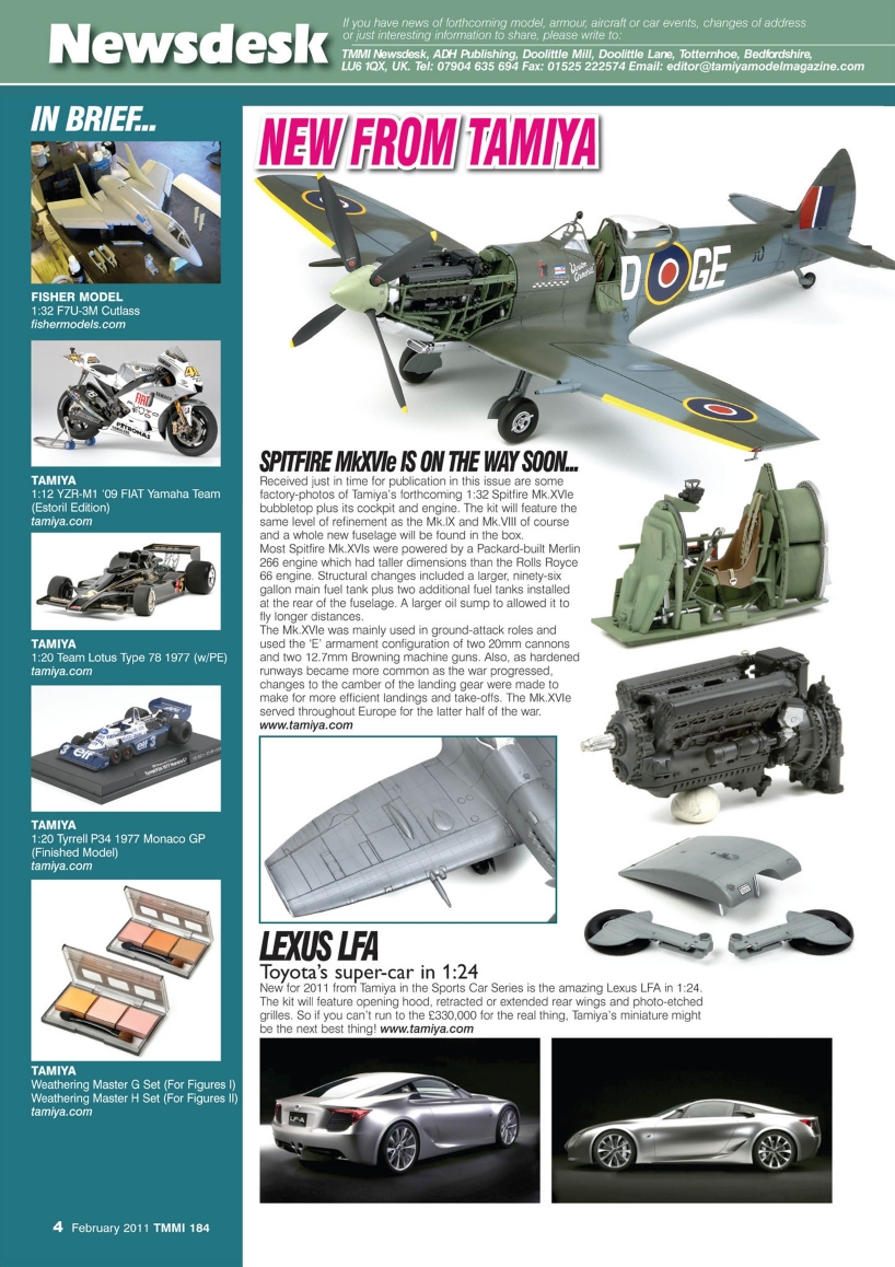 Tamiya Model Magazine 184 (2011-02)